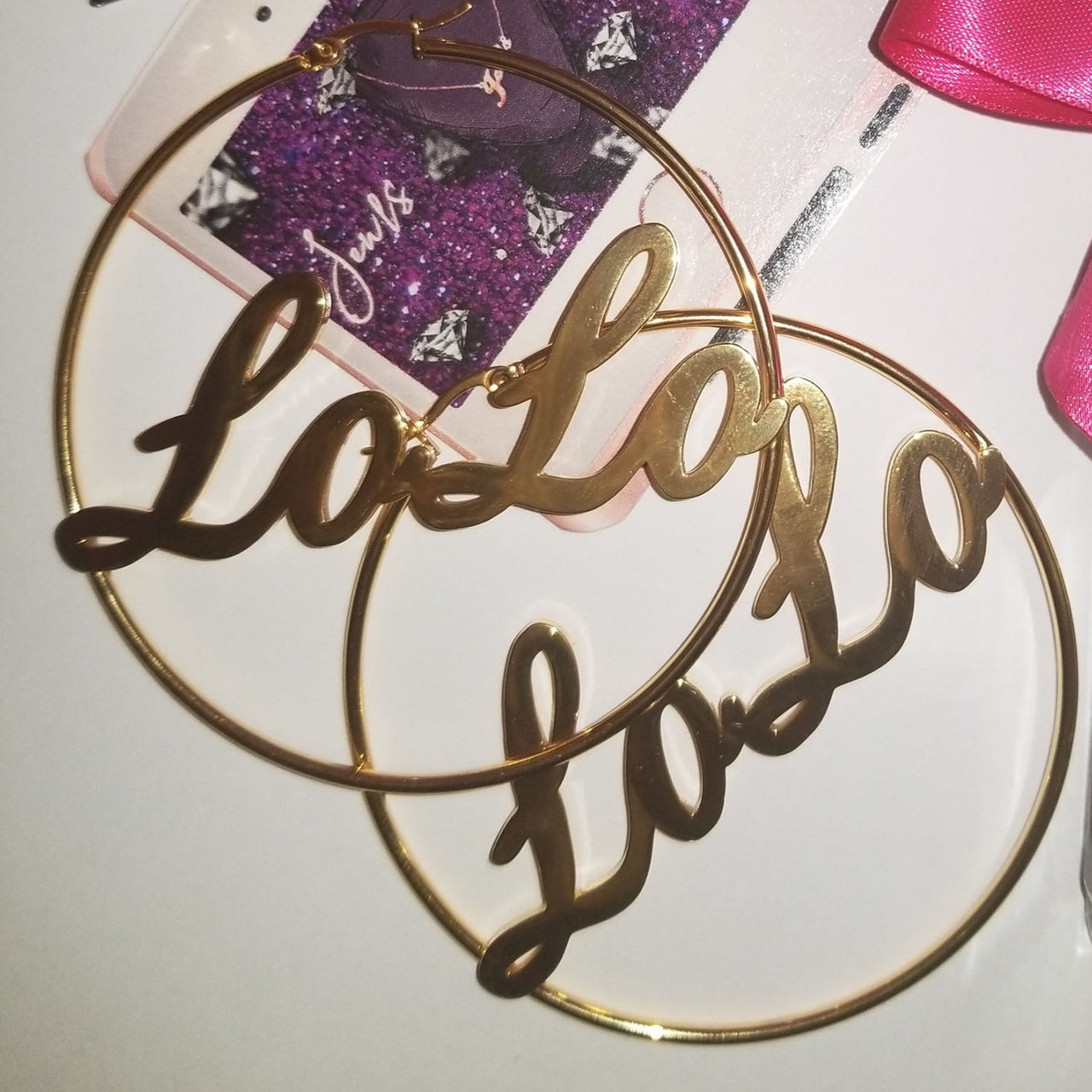 Lolita Hoop Earrings