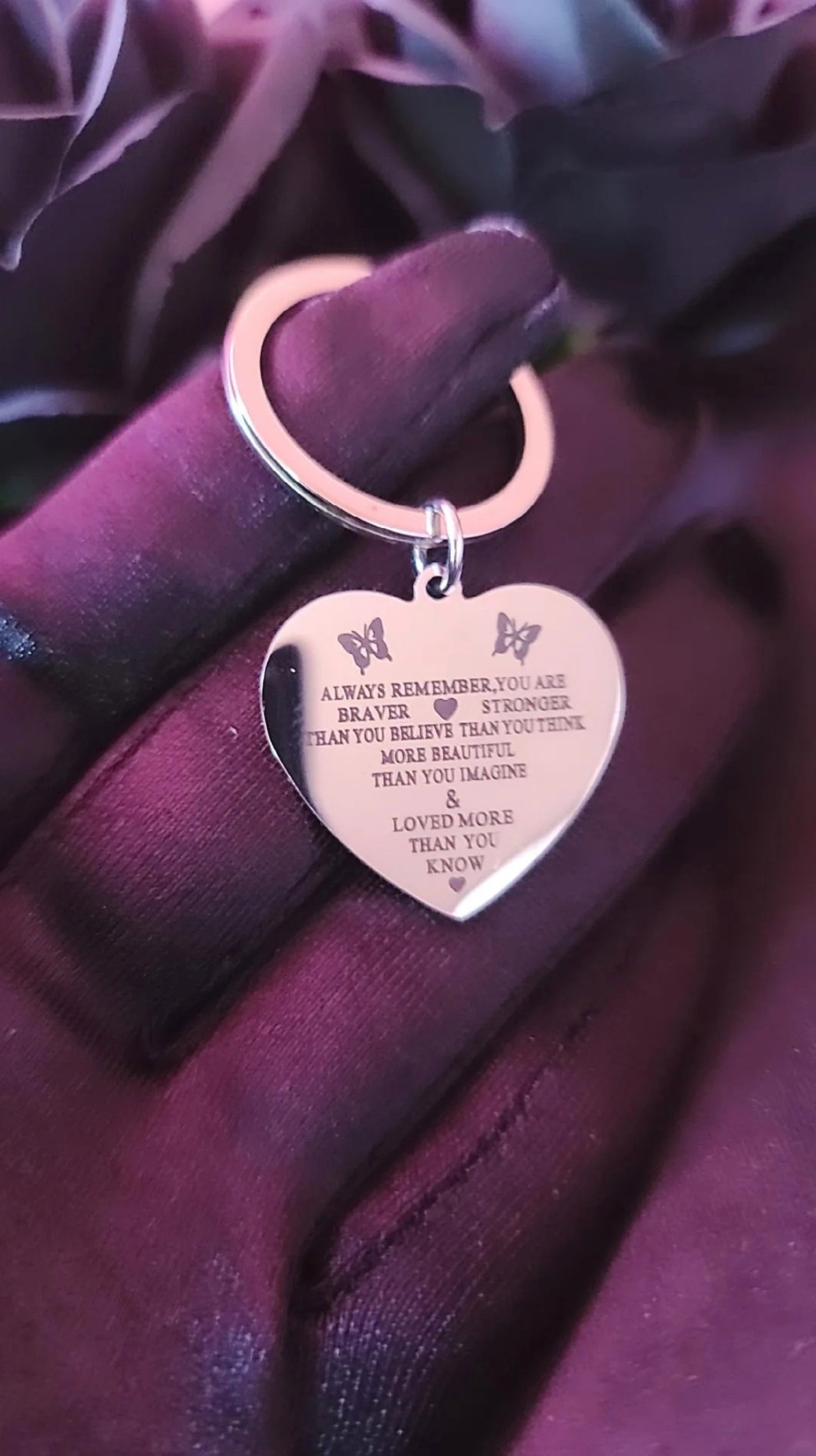 Remember Who You Are Keychain